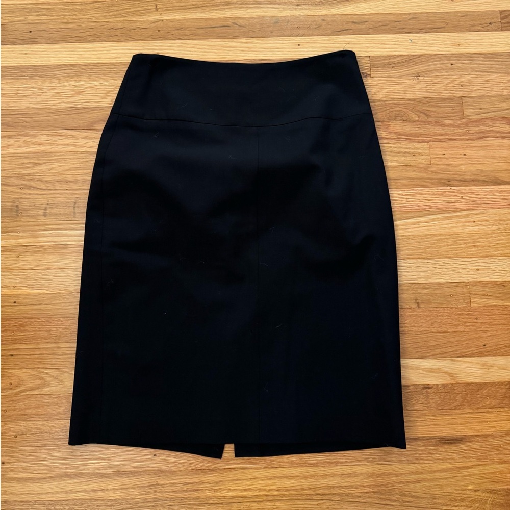 Black Banana Republic Stretch Pencil Skirt made with Italian Fabric